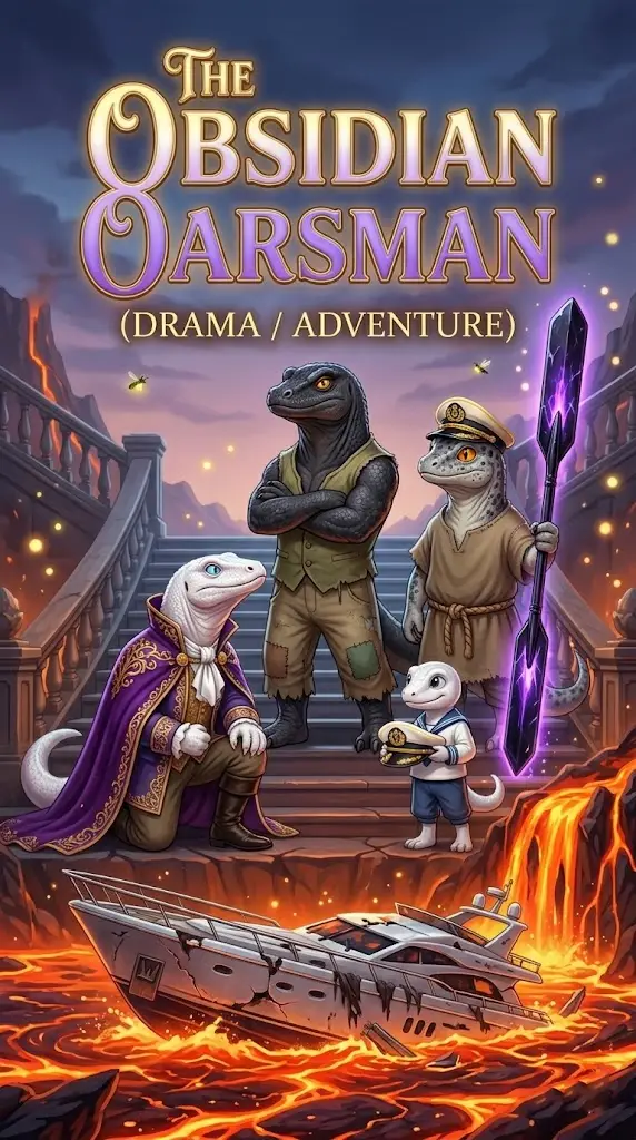 Obsidian Oarsman Cover